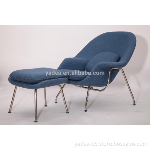 Living room lounge seating Knoll Eero saarinen womb chair replica for sale